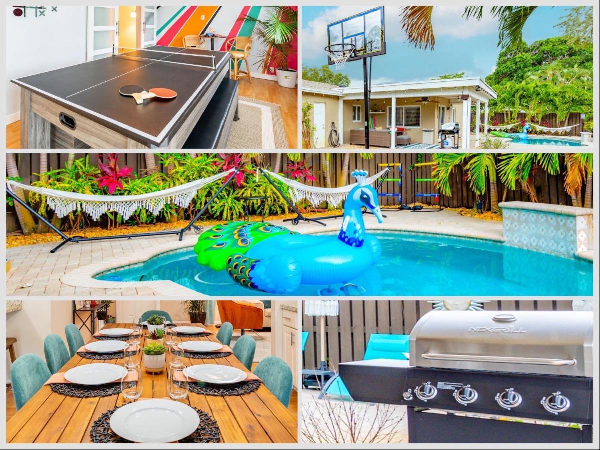 Casa de férias Colorful - Pool - Game - Basketball Court - Bbq & *