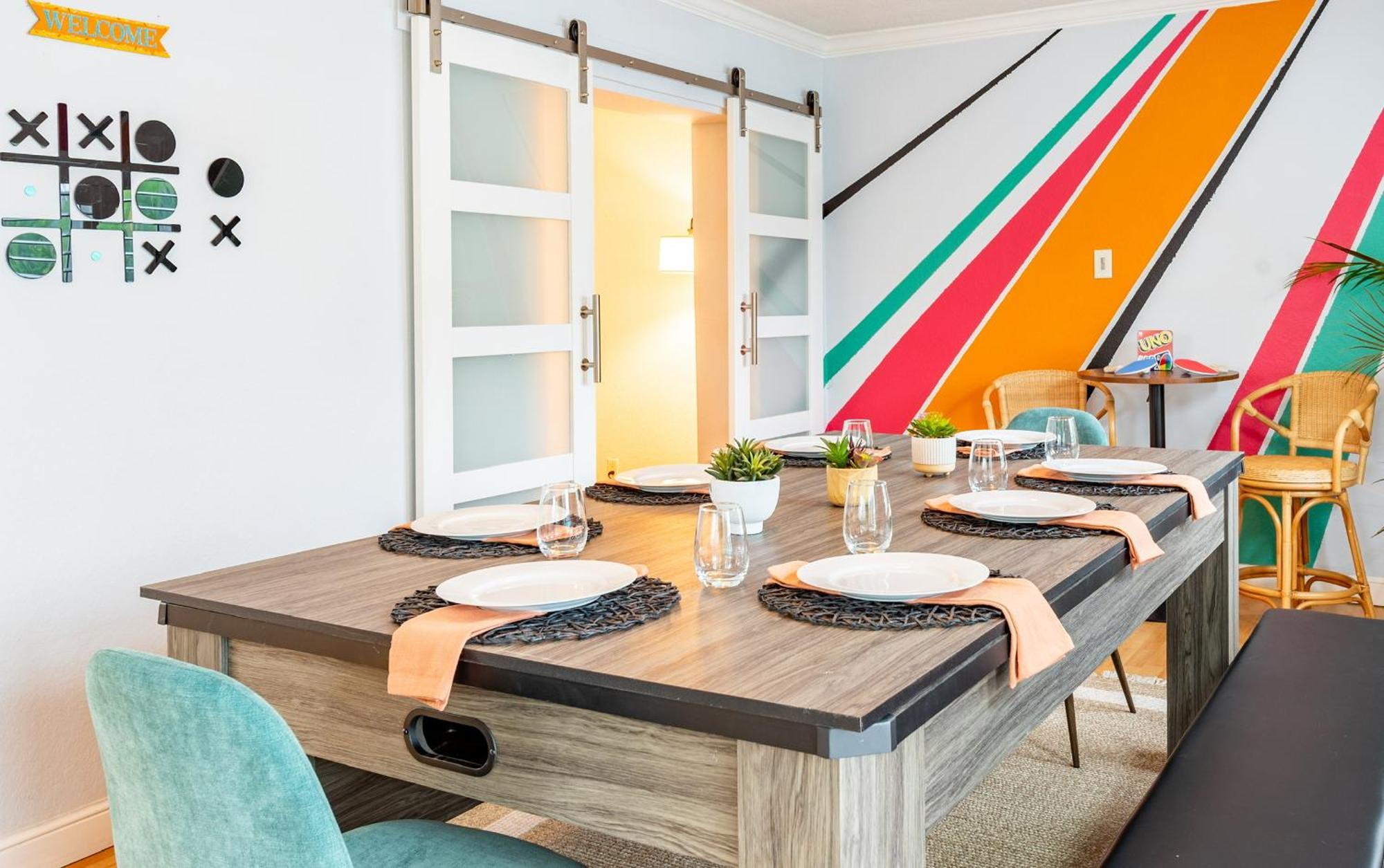 Colorful - Pool - Game - Basketball Court - Bbq & Casa de férias Fort Lauderdale